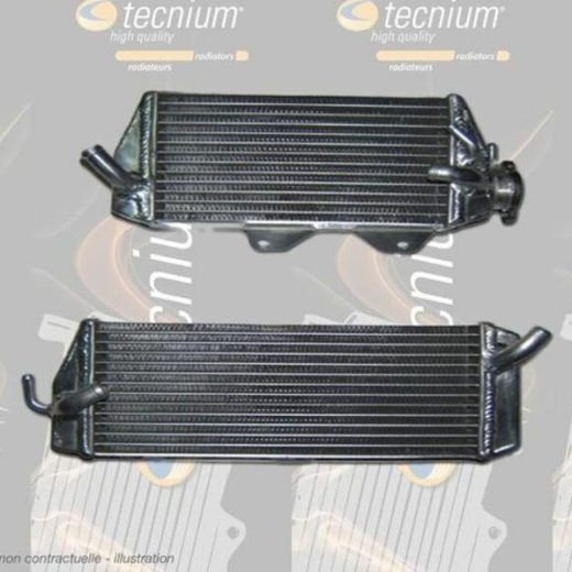 Radiador de aluminio soldado standard izquierdo