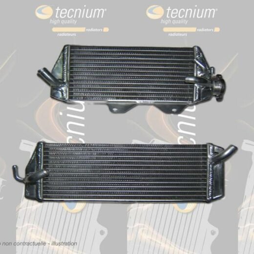 Radiador de aluminio soldado standard lado derecho