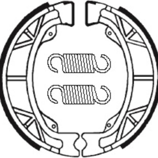 Zapatas de freno Tecnium BA012