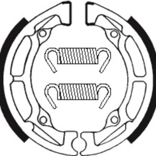 Zapatas de freno Tecnium BA020
