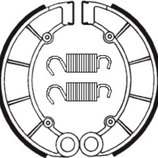 Zapatas de freno Tecnium BA027