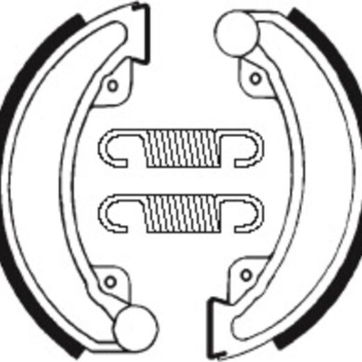 Zapatas de freno Tecnium BA030