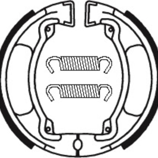 Zapatas de freno Tecnium BA032