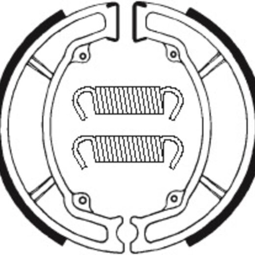 Zapatas de freno Tecnium BA034