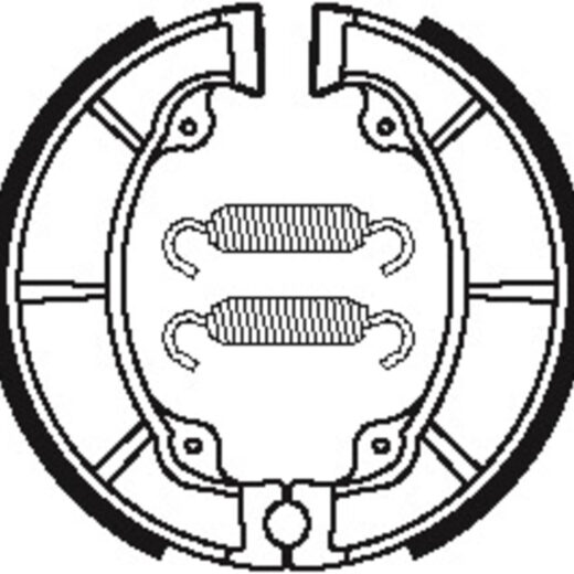 Zapatas de freno Tecnium BA040