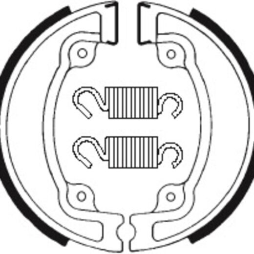 Zapatas de freno Tecnium BA041