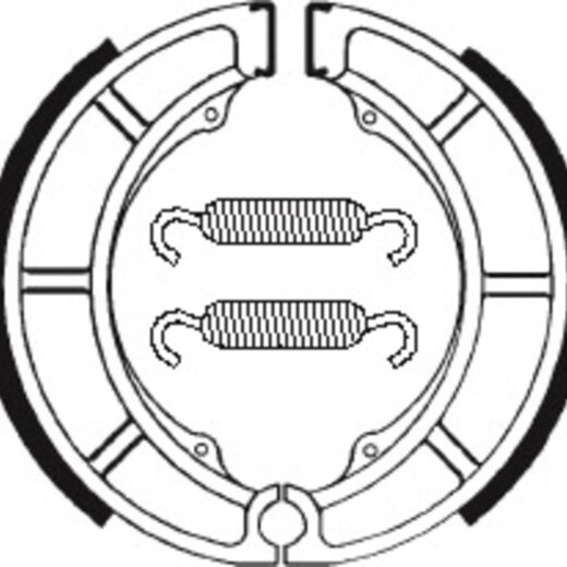 Zapatas de freno Tecnium BA052