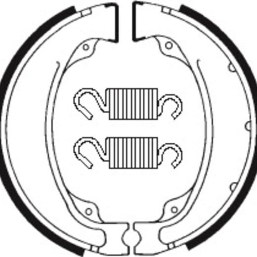 Zapatas de freno Tecnium BA055