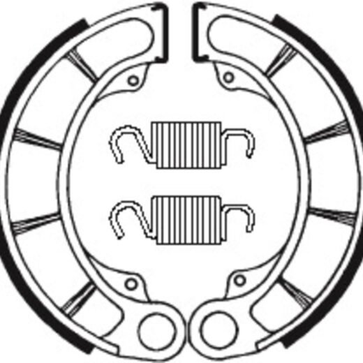 Zapatas de freno Tecnium BA059