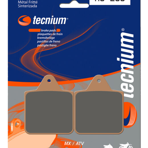Pastillas de freno Tecnium MO256 Sinterizadas