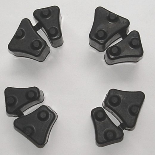 Silentblock TOURMAX - Rueda trasera VT600C Honda (set de 4)