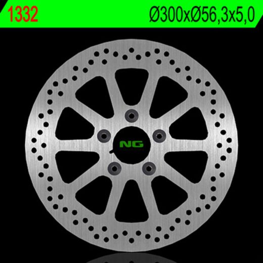 Disco de freno NG BRAKES redondo fijo