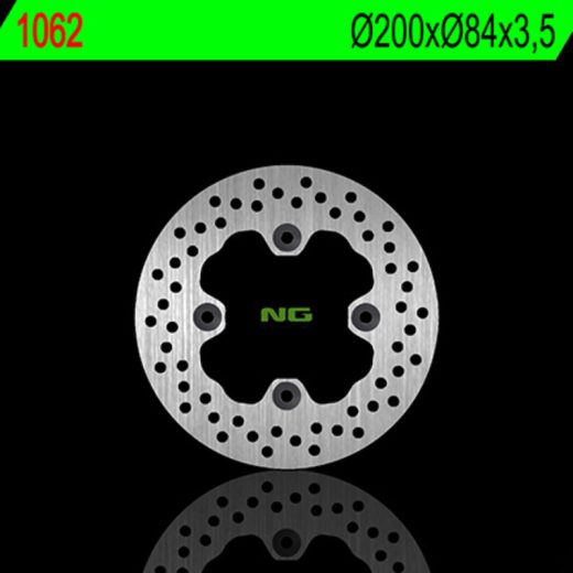 Disco de freno NG BRAKES redondo fijo