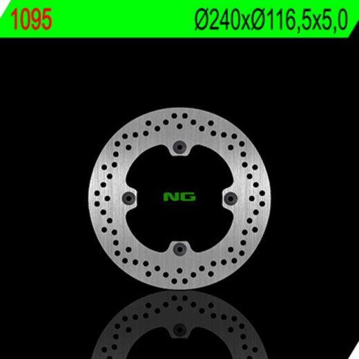 Disco de freno NG BRAKES redondo fijo