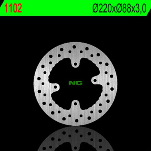 Disco de freno NG BRAKES redondo fijo
