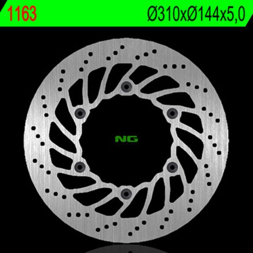 Disco de freno NG BRAKES redondo fijo