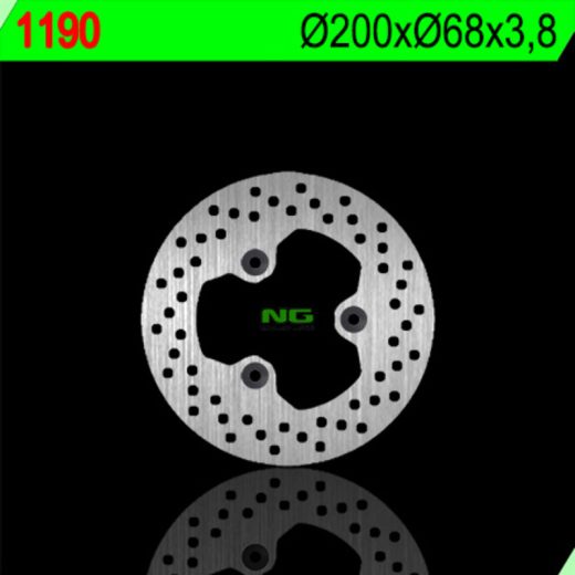 Disco de freno NG BRAKES redondo fijo