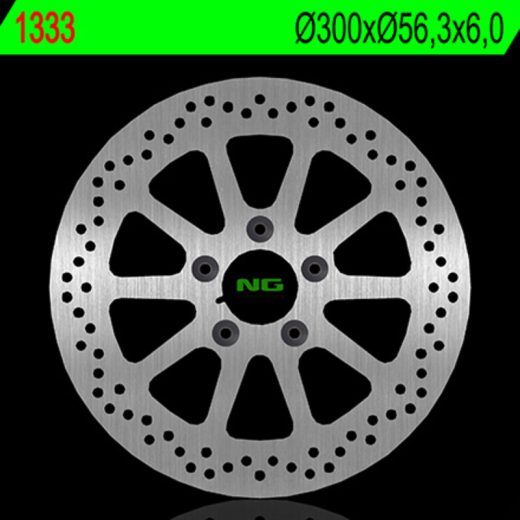 Disco de freno NG BRAKES redondo fijo