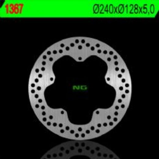 Disco de freno NG BRAKES redondo fijo