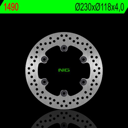 Disco de freno NG BRAKES redondo fijo