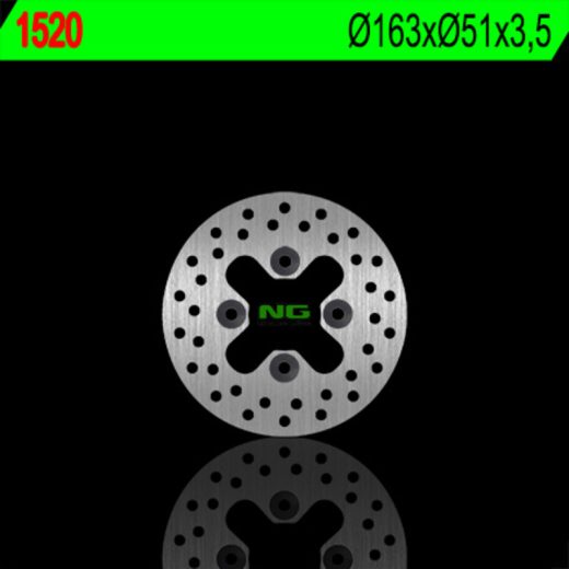 Disco de freno NG BRAKES redondo fijo