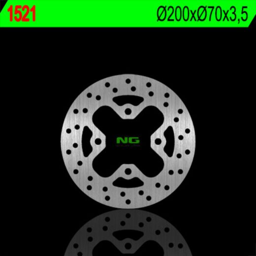 Disco de freno NG BRAKES redondo fijo