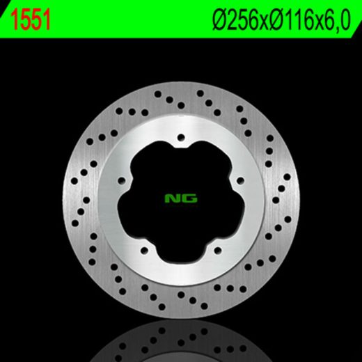 Disco de freno NG BRAKES redondo fijo
