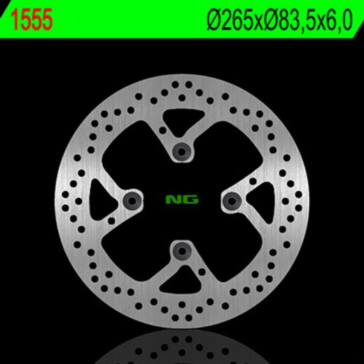 Disco de freno NG BRAKES redondo fijo