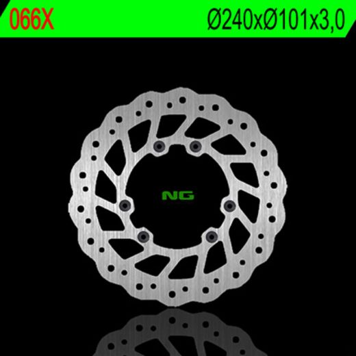 Disco de freno NG BRAKES ondulado fijo