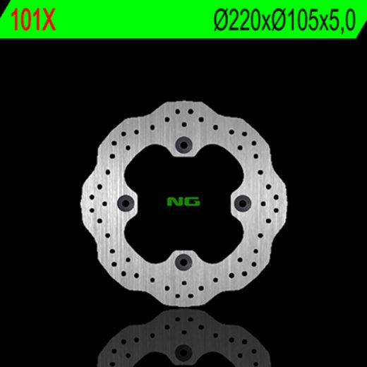 Disco de freno NG BRAKES ondulado fijo