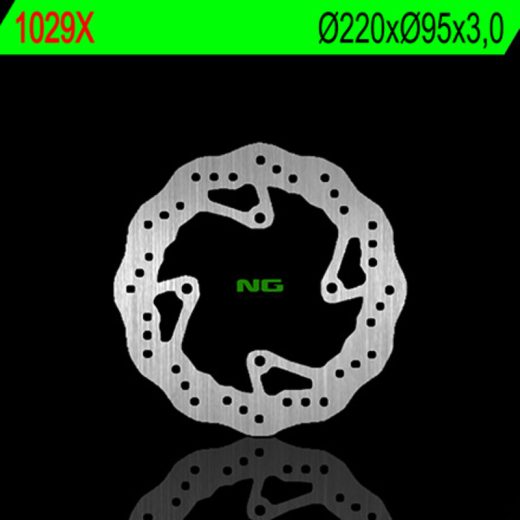 Disco de freno NG BRAKES ondulado fijo