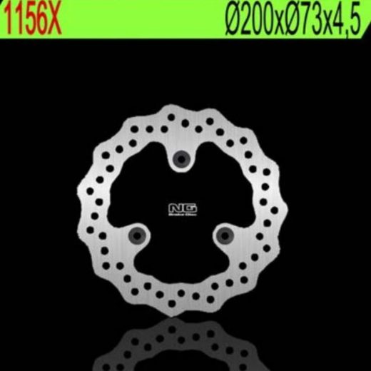 Disco de freno NG BRAKES ondulado fijo