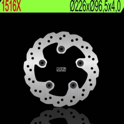 Disco de freno NG BRAKES ondulado fijo