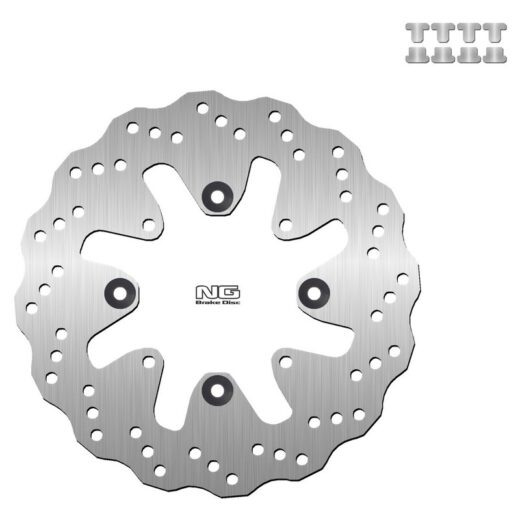 Disco de freno NG BRAKES ondulado fijo