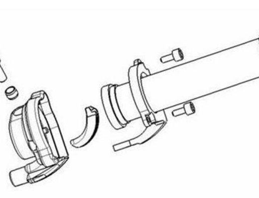 Acelerador con maneta Domino Piaggio 112mm 3748.03
