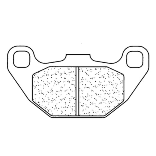 Juego de pastillas sinterizadas CL BRAKES (1123ATV1)