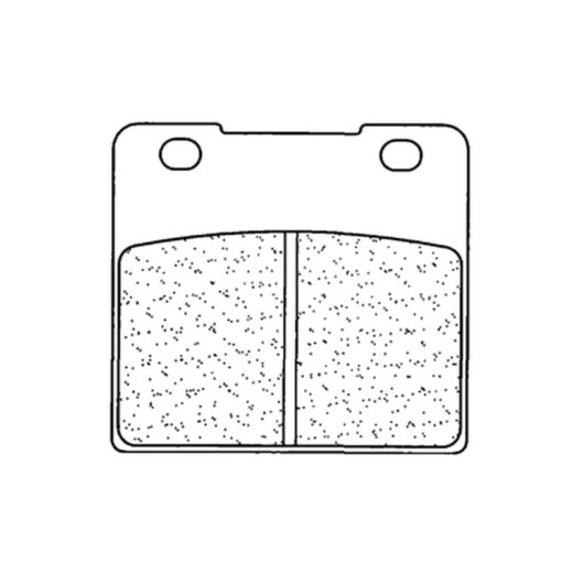Juego de pastillas sinterizadas CL BRAKES (2280A3+)