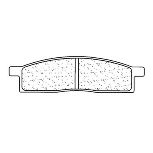 Juego de pastillas sinterizadas CL BRAKES (2424S4)