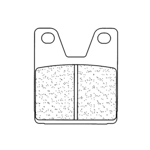 Juego de pastillas sinterizadas CL BRAKES (2713RX3)