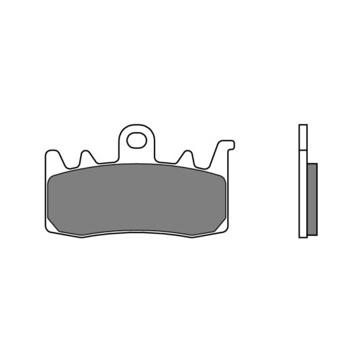 Pastillas de freno BREMBO orgánicas