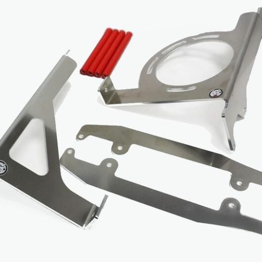 Protectores de radiador AXP aluminio/rojo Beta RR250/300