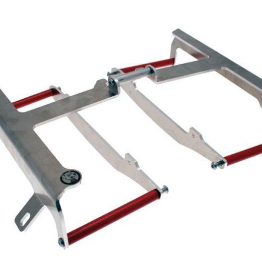 Protectores de radiador aluminio rojo AXP Honda