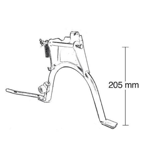 Caballete central completo BUZZETTI