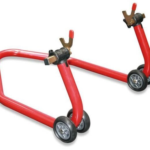 Caballete trasero universal con soportes V para diabolo