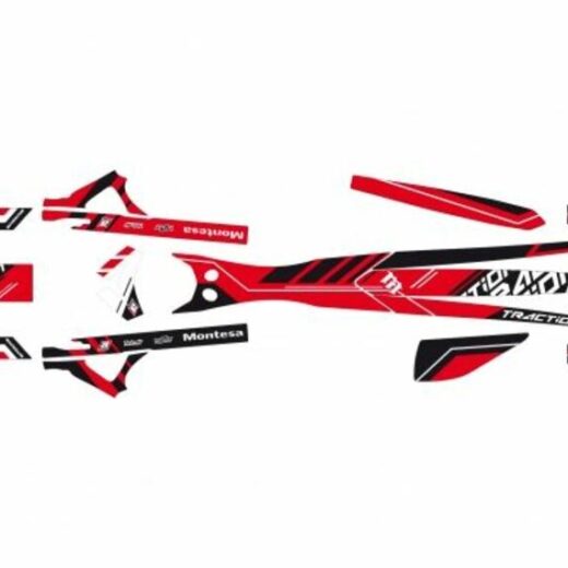 Kit BLACKBIRD Adhesivos Traction Montesa 2T12E