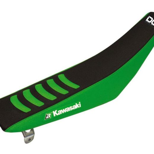 Funda de asiento Blackbird Doble agarre 3 Kawasaki negro/verde