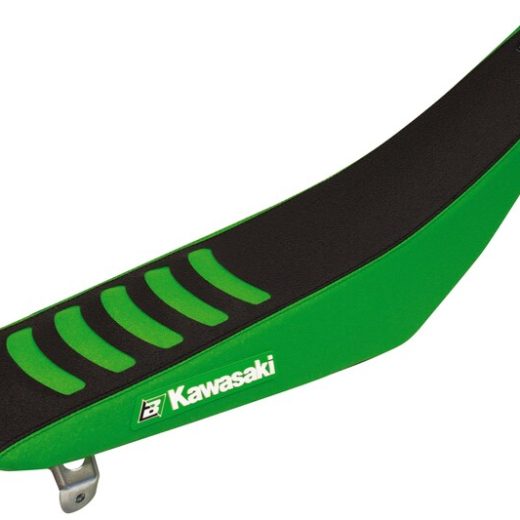 Funda de asiento Blackbird Doble agarre 3 Kawasaki negro/verde