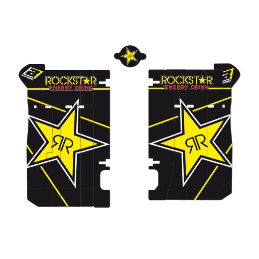 Adhesivos para rejillas de radiador Blackbird Rockstar Energy Honda