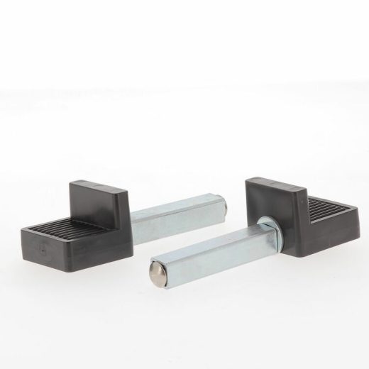 Soportes de goma en "L" para caballete trasero universal VECTOR