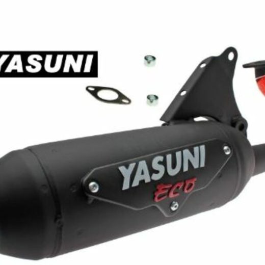 Escape tipo original Yasuni Minarelli Horizontal AC/LC 2T Aerox / Jog / SR